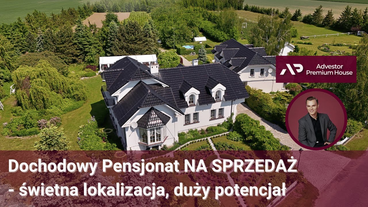 Dochodowy Pensjonat NA SPRZEDAŻ - świetna lokalizacja, duży potencjał