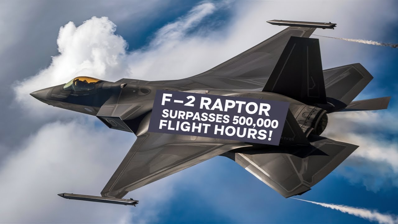 Texas F 22 Raptor R F-22 Raptor Surpasses 500,000 Flight Hours - YouTube