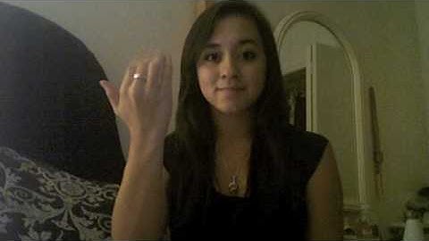 asl video assignment #1