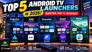 🔥 TOP 5 BEST Android TV Launchers in 2026! Transform Your TV Interface! screenshot 3