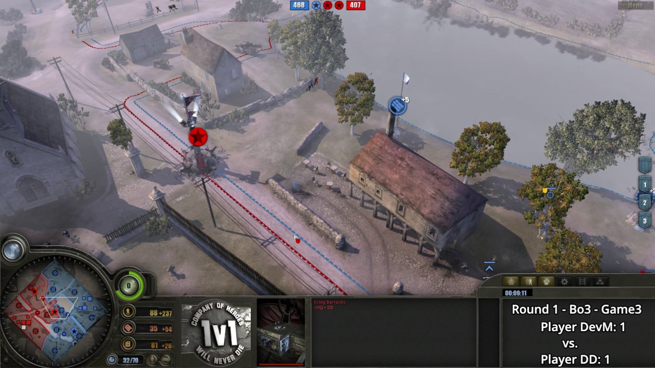 CoH1 WND Tourney: DevM vs. DD - G3 Decider from First Round series