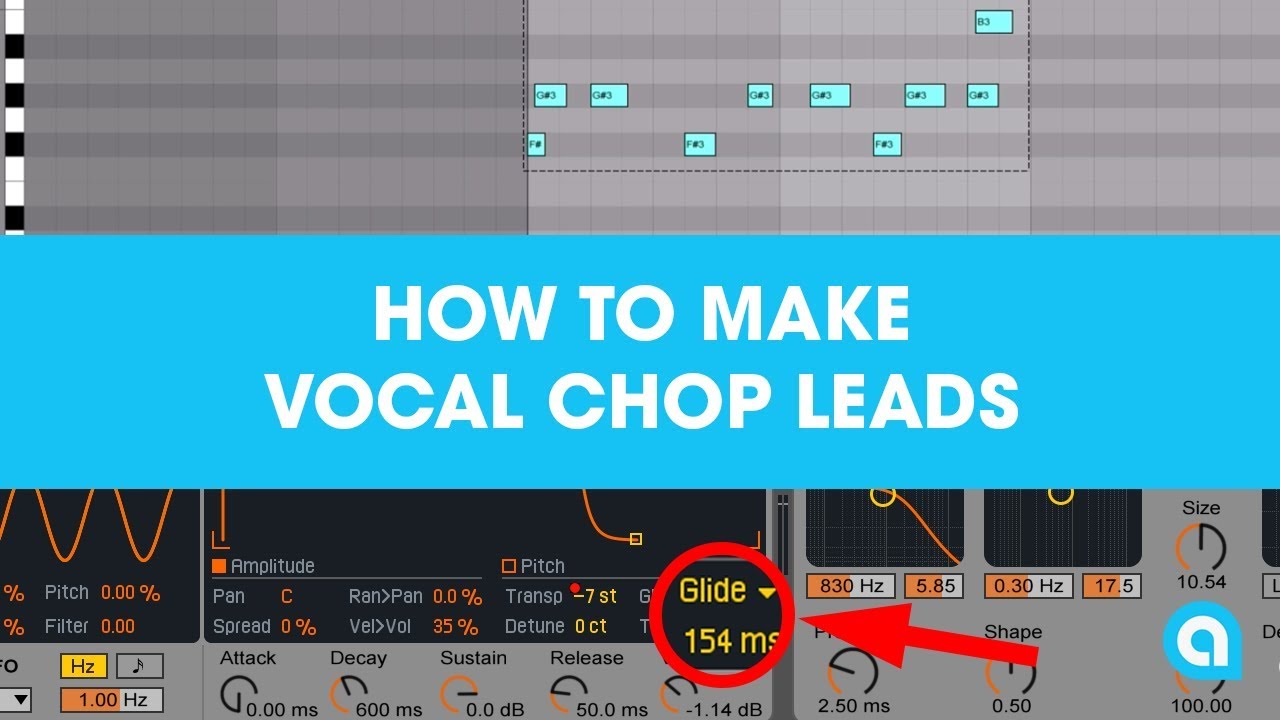 How To Make Vocal Chop Leads in Ableton Live - YouTube