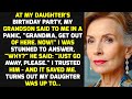 &quot;Grandma, Get Out Of Here. Now!&quot; - My Grandson Said. I Trusted Him And That Saved Me...| Stories