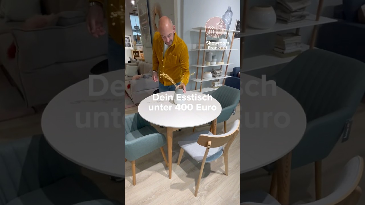 Ein Esstisch unter 400 €? Das ist unsere Empfehlung! 😍 