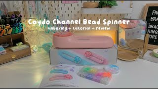 Unboxing my @CaydoOfficial  bead spinner!! tutorial + review