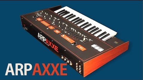 ARP AXXE MKII Analog Synthesizer 1977 | HD DEMO