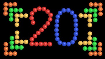 Color Ball Counting - 1 to 20 - The Kids