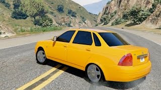 Lada Priora Tuned v2.2 - GTA V _REVIEW