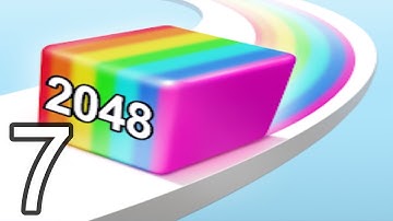 Jelly Run 2048 Gameplay Walkthrough Part 7 All Levels Android Ios