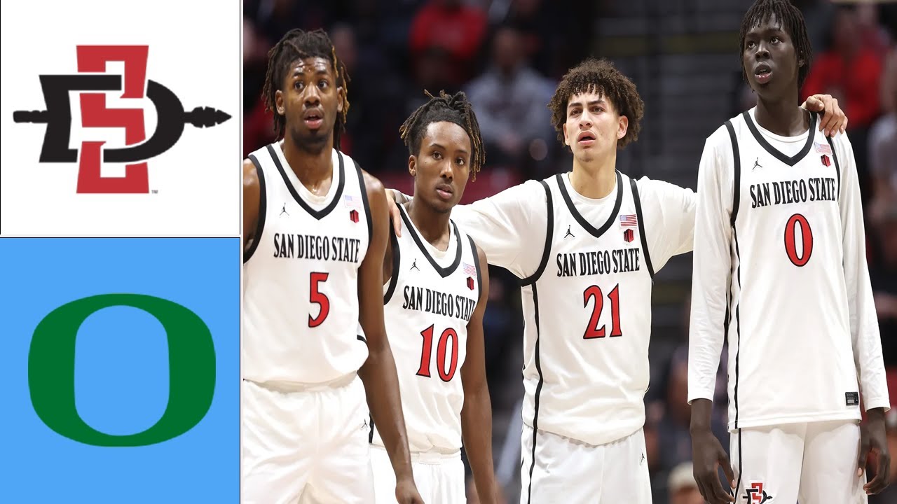 Сан-Диего Стэйт против Орегона: основные моменты | Студенческий баскетбол 2025 | Лучшие моменты б...