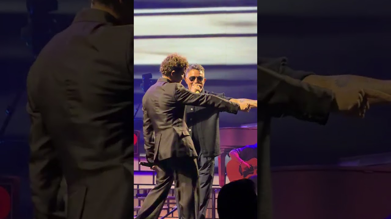 Mi soledad y yo Alejandro Sanz y David Bisbal en vivo Auditorio Nacional 10 de Octubre 2025 
