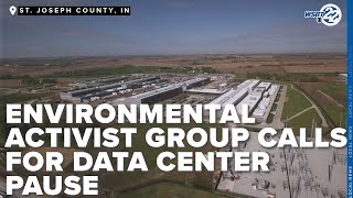Environmental activist group calls for pause on all Indiana data centers