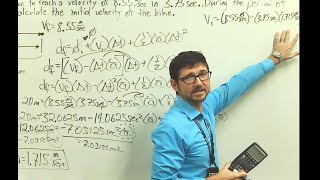 Ch. 3 Initial Velocity and Acceleration - Substitution Method (Part 1)