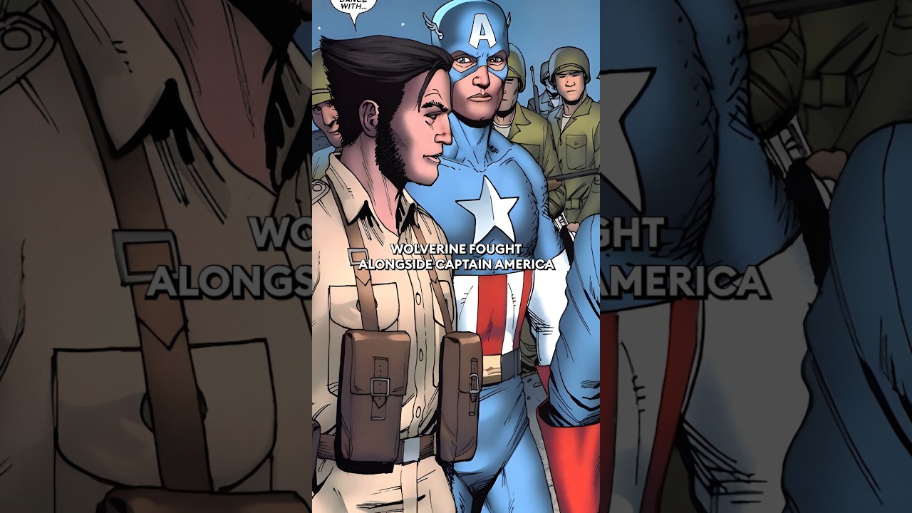 Wolverine Fought with Captain America in WWII! 