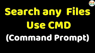 How to Search Files in Command Prompt | Search Files Using Command Prompt