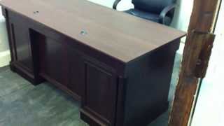 Sauder executive office desk assembly service video in DC MD VA by Furniture Assembly Experts LLC
