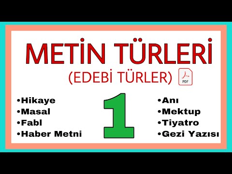 Video: Metnin Resmi Iş Tarzının Ayırt Edici özellikleri