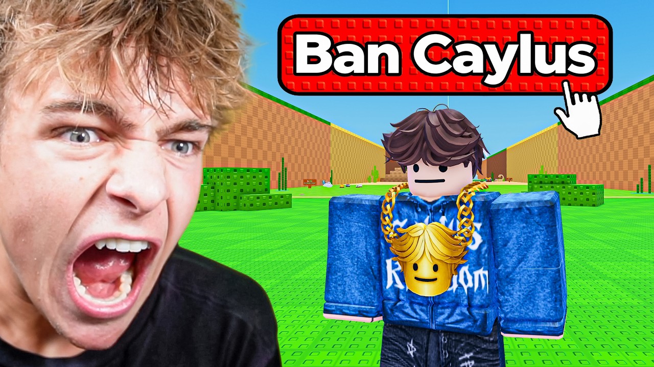 trolling YOUTUBERS with ADMIN COMMANDS 💀