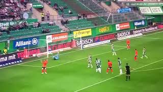 Jodel Dossou’ Goal and Assist -  Rapid Vienna vs TSV Hartberg