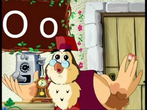 Абетка малятко Буква О Уроки тетушки Совы серия 18