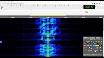 Cuban HM01 hybrid number station at 11435 kHz in AM mode