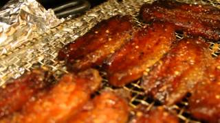 Millionaire Bacon just out of the oven