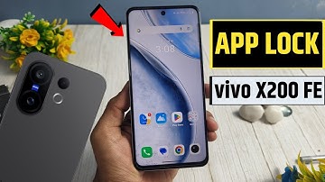 how to set app lock in vivo x200 fe | app lock kaise kare vivo x200 fe