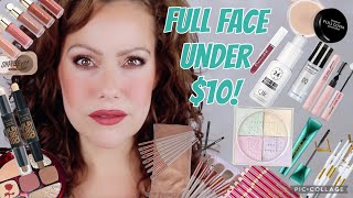 FULL FACE OF MAKEUP UNDER $10| DEEP DIVE INTO TEMU| WEAR TEST!