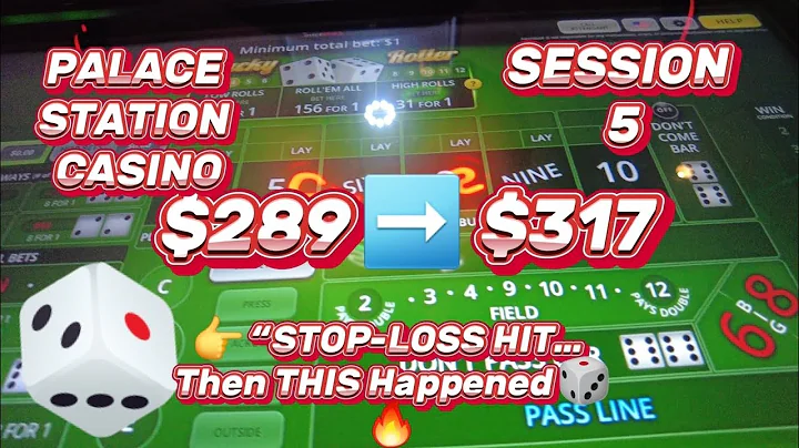 Bubble Craps Session 5 | Stop-Loss Hit, Machine Switch & Epic Comeback! 🎲🔥