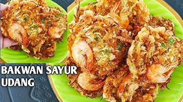 RESEP MEMBUAT BAKWAN SAYUR UDANG Empuk Super Enak