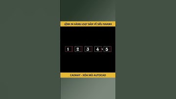 Lisp in hàng loạt bản vẽ trong AutoCAD #shorts