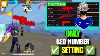 World's Best 3 Finger &amp; 4 Finger Custom HUD CODE 🥶⚙️| FREESTYLE CUSTOM HUD IN FREE FIRE 🇧🇷💀