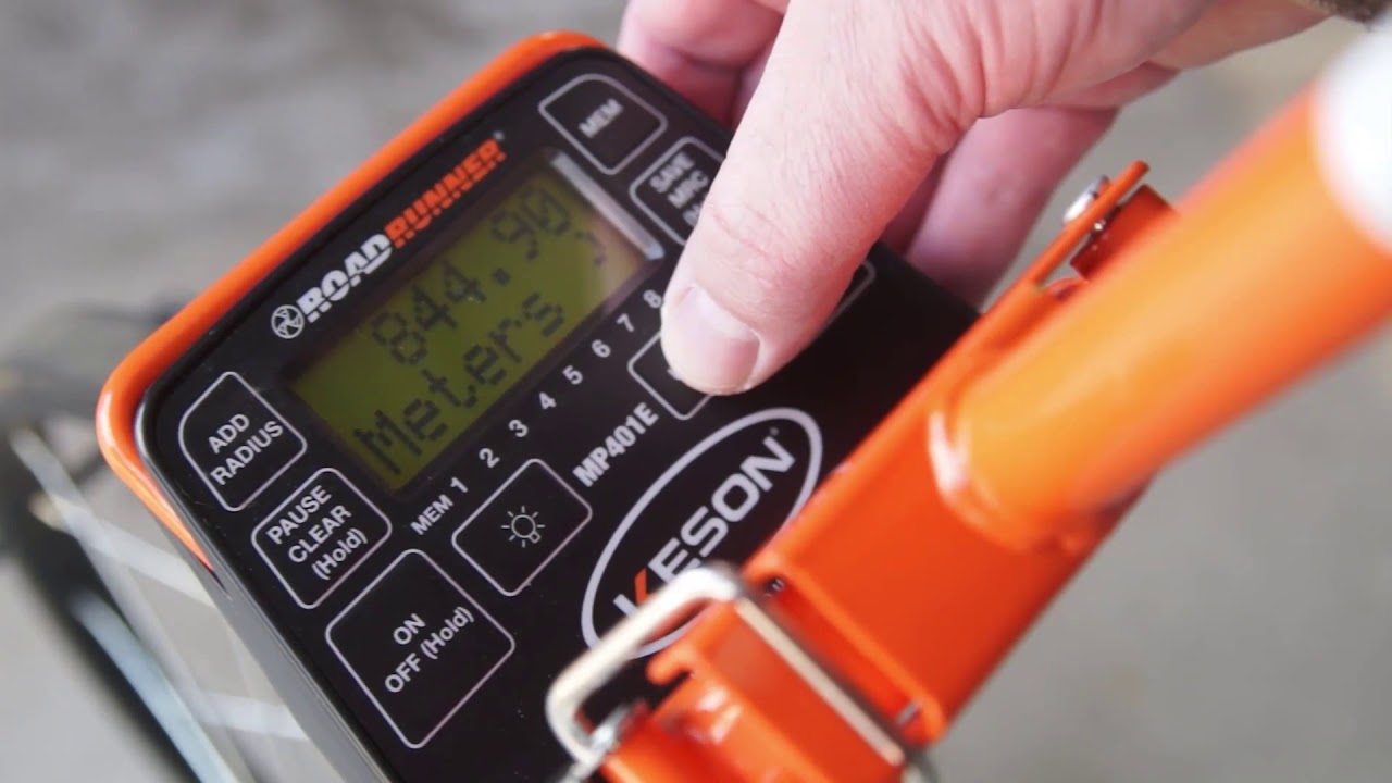 Keson MP401E 4ft Steel Digital Measuring Wheel - 99,999ft Keson MP401E 4ft Steel Digital Measuring Wheel - 99,999ft