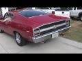 Recording a 69 torino muscle car  modified with over 500 horse power