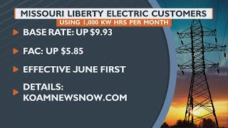 Electricity rates in Kansas and Missouri will get higher soon.