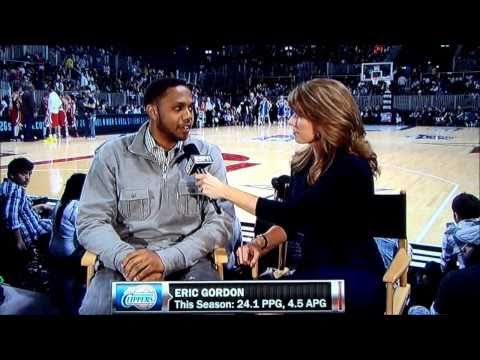 Eric Gordon interview & acting skills from NBA All-Star Weekend 2011