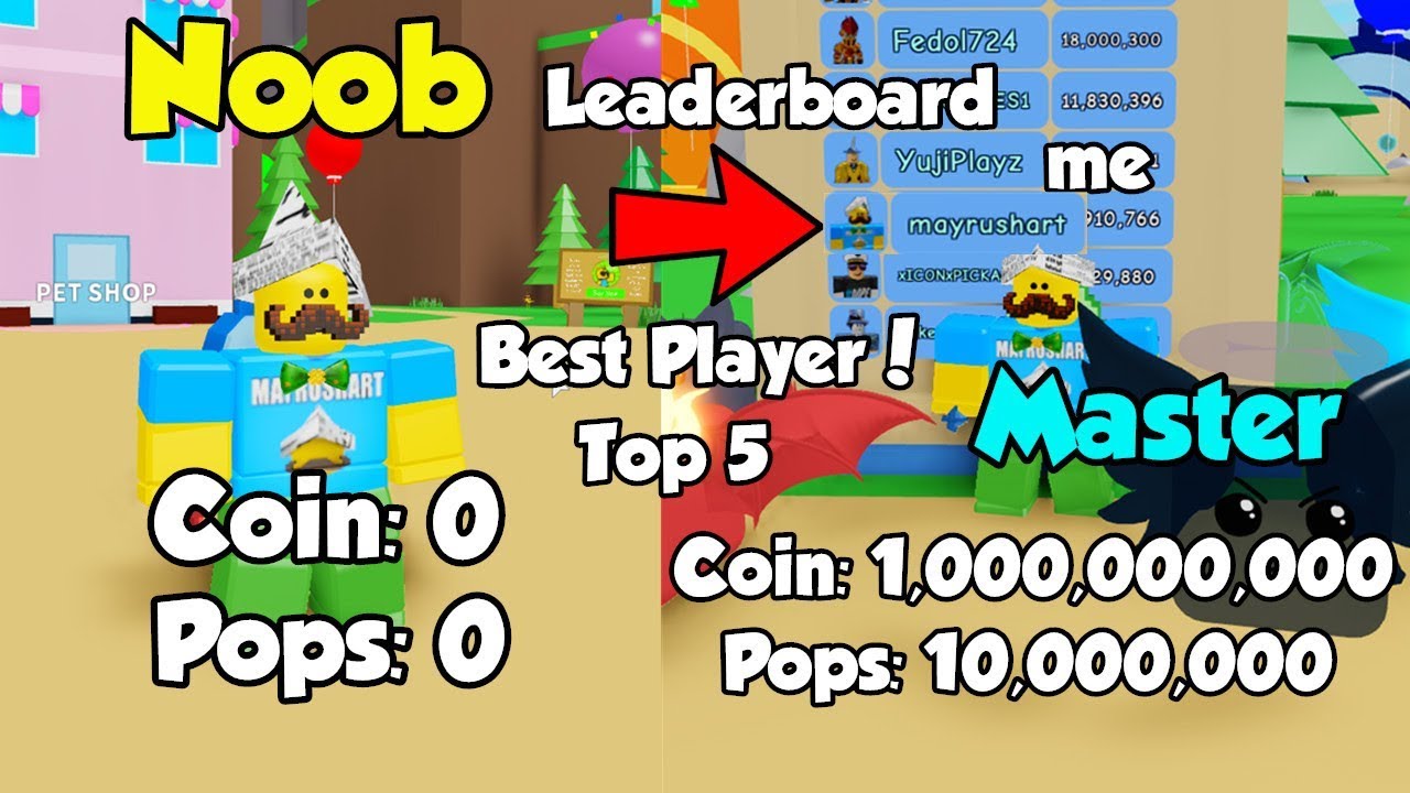 I Got 15 Million Pops Becoming Top Players On Leaderboard Dart Throwing Simulator Youtube - rich roblox players leaderboard