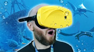 World's First UNDERWATER VR Headset!
