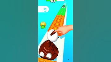 pops runner 3D fastest tapp pop game🎮 slow 1x to 5x speed level-922 #games #gaming #gameplay