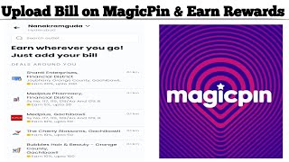 How to upload Bills and Earn Rewards on MagicPin | Techno Logic screenshot 2