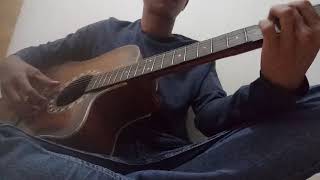 Story wa Harusnya aku versi gitar