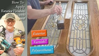 How To Apply Spar Urethane