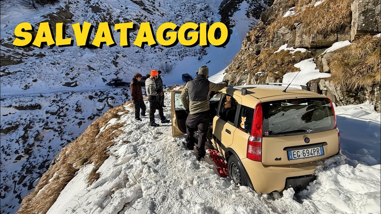 BLOCCATA NELLA NEVE. RIUSCIREMO A SALVARE LA PANDA?