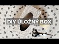 Jak vyrobit DIY úložný box z krabice od kapesníků | KonMari metoda™| Levný organizér
