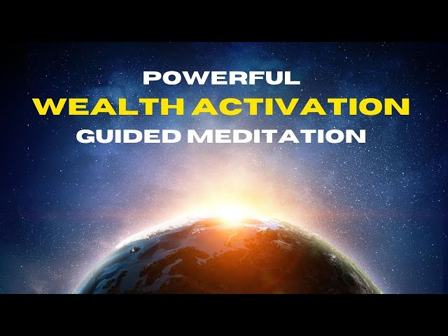 Guided Meditation: Powerful Wealth Activation & Money Attraction Meditation - Magnetise Abundance class=