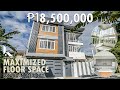 House Tour PG185 | 3 Storey Modern House for sale | Greenwoods Subd, Pasig City