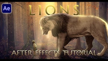 Make a Custom Lion Animation - After Effects Tutorial
