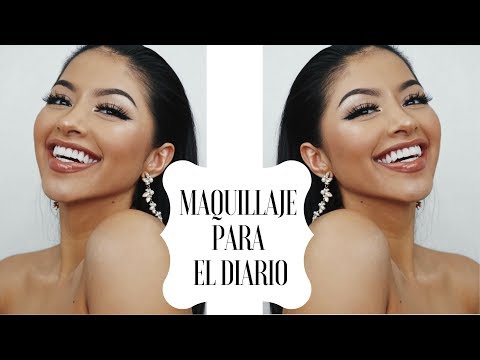 Everyday Makeup Routine ♡ SPANISH TUTORIAL ♡ Michelle Diaz