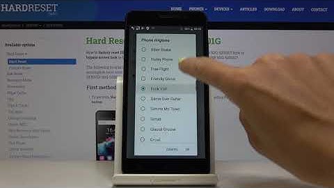 How to Change Ringtone in DENVER SDQ-52001G – Ringtone List