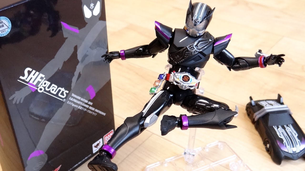 魂ネイション15限定 S H Figuarts 仮面ライダープロトドライブ レビュー Tkpb01やタイプスピードと比較 Shフィギュアーツ Youtube